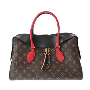 Louis Vuitton Monogram Tuileries Tote Noir Black Canvas Bag